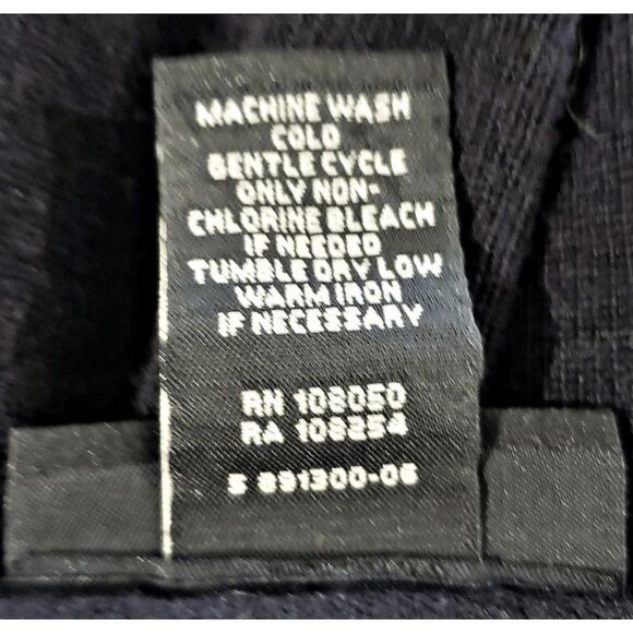 Lane Bryant Black Knit White Satin Rhinestone Button 2 in 1 Cardigan Size 22/24 - Picture 5 of 7